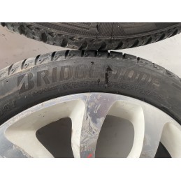 4 CERCHI IN LEGA FIAT 500L R17 GOMME 225/45/2017 DOT 2022 BIANCHI 735585994  B2883