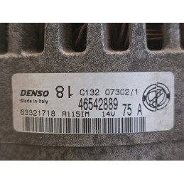ALTERNATORE DENSO LANCIA Y 1996 2003 1.2B 46542889 14V 75AH 63321718  A8945