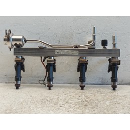 FLAUTO KIT 4 INIETTORI OPEL MOKKA A 1.4 BENZ B14NET 55577580 0280158205  A8489