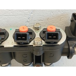 4 INIETTORI GPL GAS 110R-000057 67R-010233 TAPPO ARANCIONE OPEL MOKKA 1.4B  A8490