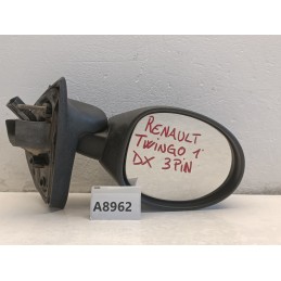 SPECCHIETTO RETROVISORE DESTRO RENAULT TWINGO 1 SERIE 3 PIN 1993 2007  A8962
