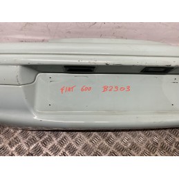 PARAURTI POSTERIORE FIAT 600 SEICENTO CELESTE 1998 2010 ORIGINALE 735007000 71778303 USATO  B2903