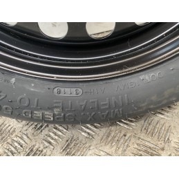 KIT RUOTINO RUOTA DI SCORTA 16 FORD FOCUS 4 IV MK4 2018 T125/70/R16 CRICK JX7C1015BAA  B2881