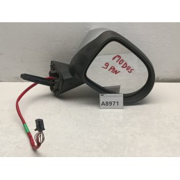 SPECCHIETTO RETROVISORE DESTRO 9 PIN ELET RENAULT MODUS 2006 2013  A8971