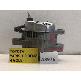 ALTERNATORE 12V 70AH TOYOTA YARIS 1 SERIE 1.0B 1999 2005 2706023010  A8976