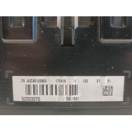 QUADRO STRUMENTI CONTACHILOMETRI FIAT 500L 1.3MJT 2013 2016 52003375  A8977