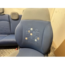 TAPPEZZERIA SEDILI SEDILE FIAT PANDA 3 SERIE 312 2012 2025 BLU  B2911