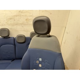 TAPPEZZERIA SEDILI SEDILE FIAT PANDA 3 SERIE 312 2012 2025 BLU  B2911
