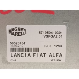 CENTRALINA RADIO BLU E ME FIAT 500L LANCIA ALFA 50520764 571950410301  A8980