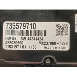 CENTRALINA CLIMA COMANDI ARIA CONDIZIONATA BIZONA FIAT 500L 735579710  A8982