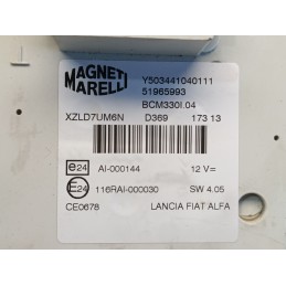 CENTRALINA BODY COMPUTER FIAT 500L 1.3MJT 51965993 199B4000  A8996