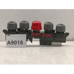 PULSANTI PULSANTIERA CENTRALE CRUSCOTTO MULTIFUNZIONE FIAT 600  A9018