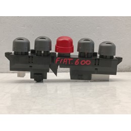 PULSANTI PULSANTIERA CENTRALE CRUSCOTTO MULTIFUNZIONE FIAT 600  A9018