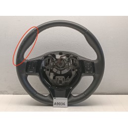 VOLANTE PELLE COMANDI TOYOTA YARIS HYBRID 3 SERIE 2017 2020 45100OD51025  A9036