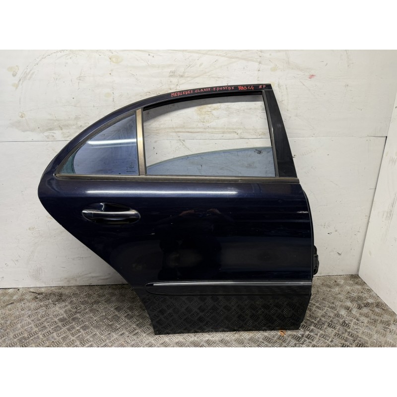 PORTA PORTIERA MERCEDES CLASSE E W211 POSTERIORE DESTRA BLU DX USATA A2117300205 B2944 PORTA PORTIERA MERCEDES CLASSE E W211 POSTERIORE DESTRA BLU DX USATA A2117300205 B2944