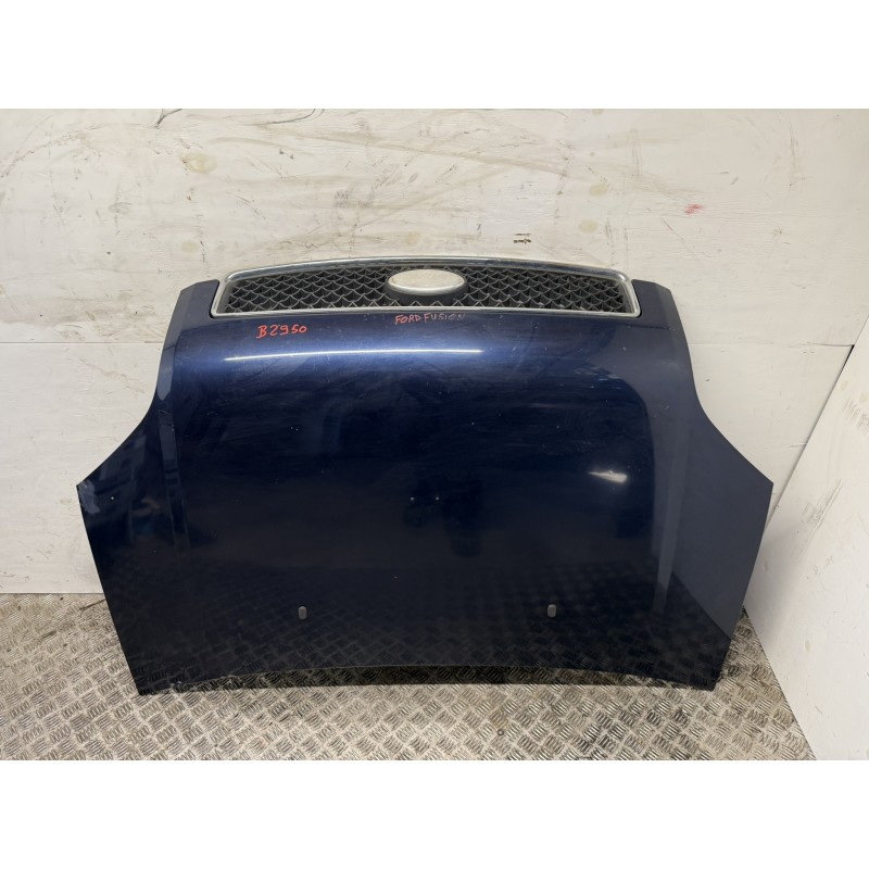 COFANO MOTORE ANTERIORE FORD FUSION BLU 2002 2012 USATO MASCHERINA 1532551 B2950 COFANO MOTORE ANTERIORE FORD FUSION BLU 2002 2012 USATO MASCHERINA 1532551 B2950
