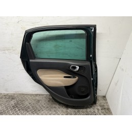 PORTA PORTIERA FIAT 500L POSTERIORE SINISTRA 2012 2017 VERDE TOSCANA 930 51883292  B2953