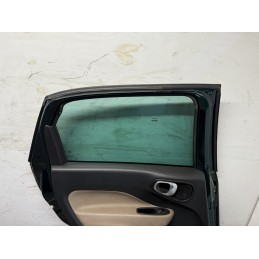 PORTA PORTIERA FIAT 500L POSTERIORE SINISTRA 2012 2017 VERDE TOSCANA 930 51883292  B2953