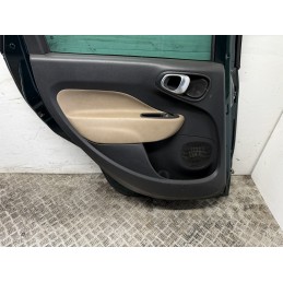 PORTA PORTIERA FIAT 500L POSTERIORE SINISTRA 2012 2017 VERDE TOSCANA 930 51883292  B2953