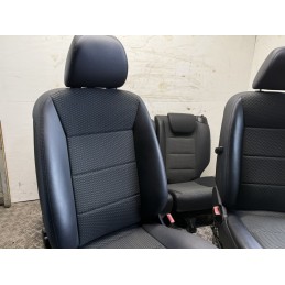 TAPPEZZERIA NUOVA COMPLETA SEDILI MERCEDES CLASSE A W169 PELLE SEDILE 2004 2012  B2956