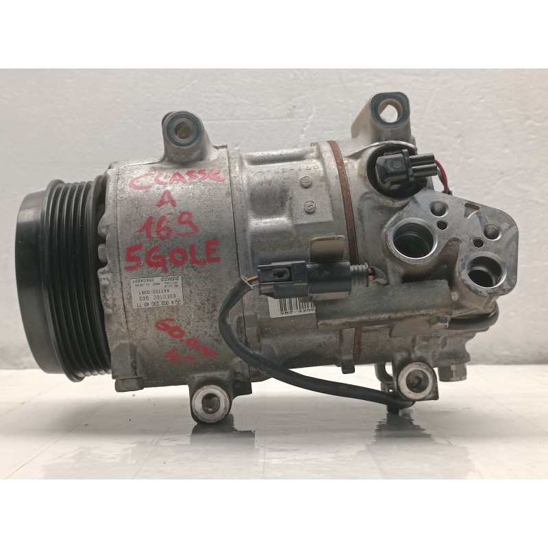 COMPRESSORE ARIA CONDIZIONATA CLIMA MERCEDES CLASSE A W169 DIESEL A0022304811 A9061 COMPRESSORE ARIA CONDIZIONATA CLIMA MERCEDES CLASSE A W169 DIESEL A0022304811 A9061
