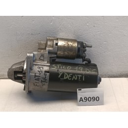 MOTORINO AVVIAMENTO FIAT STILO 1.9D BOSCH 12V 0001108202 7 DENTI  A9090