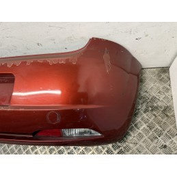 PARAURTI POSTERIORE FIAT GRANDE PUNTO ROSSO ORIGINALE 735379735 71777606  B2984