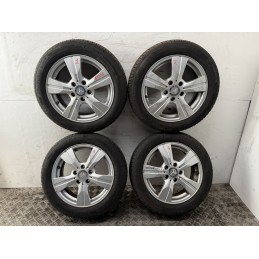 4 CERCHI IN LEGA MERCEDES CLASSE A B W169 W245 GOMME 2023 195/55/16 A1694012202  B2995