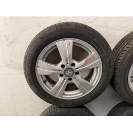 4 CERCHI IN LEGA MERCEDES CLASSE A B W169 W245 GOMME 2023 195/55/16 A1694012202  B2995