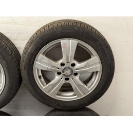 4 CERCHI IN LEGA MERCEDES CLASSE A B W169 W245 GOMME 2023 195/55/16 A1694012202  B2995