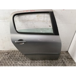 PORTA PORTIERA POSTERIORE DESTRA PEUGEOT 307 GRIGIO 2001 2009 USATA 9008K4  B2994