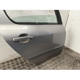 PORTA PORTIERA POSTERIORE DESTRA PEUGEOT 307 GRIGIO 2001 2009 USATA 9008K4  B2994