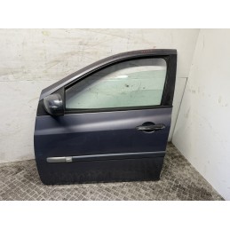 PORTA PORTIERA RENAULT CLIO 3 III ANTERIORE SINISTRA 5P GRIGIO 2005 2013 7751479112  B2967