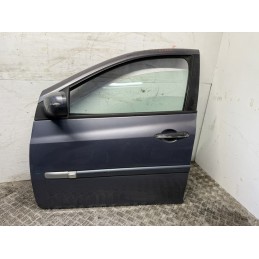 PORTA PORTIERA RENAULT CLIO 3 III ANTERIORE SINISTRA 5P GRIGIO 2005 2013 7751479112  B2967