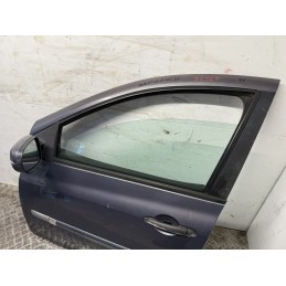 PORTA PORTIERA RENAULT CLIO 3 III ANTERIORE SINISTRA 5P GRIGIO 2005 2013 7751479112  B2967