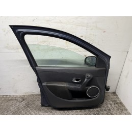PORTA PORTIERA RENAULT CLIO 3 III ANTERIORE SINISTRA 5P GRIGIO 2005 2013 7751479112  B2967
