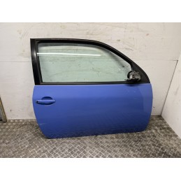 PORTA PORTIERA VOLKSWAGEN LUPO ANTERIORE DESTRO BLU 1998 2005 6X3831052AK  B2972