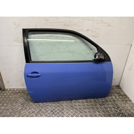 PORTA PORTIERA VOLKSWAGEN LUPO ANTERIORE DESTRO BLU 1998 2005 6X3831052AK  B2972