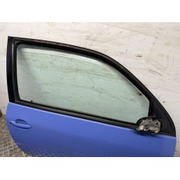 PORTA PORTIERA VOLKSWAGEN LUPO ANTERIORE DESTRO BLU 1998 2005 6X3831052AK  B2972