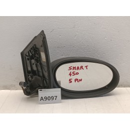 SPECCHIETTO RETROVISORE DESTRO SMART FORTWO 450 ELETTRICO 5 PIN  A9097