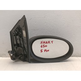 SPECCHIETTO RETROVISORE DESTRO SMART FORTWO 450 ELETTRICO 5 PIN  A9097