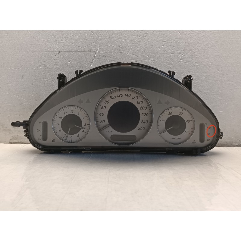 QUADRO STRUMENTI CONTACHILOMETRI MERCEDES CLASSE E W211 320D A2115405711  A9163