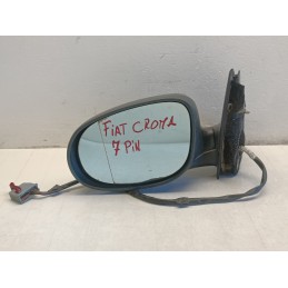 SPECCHIETTO RETROVISORE SINISTRO ELETT FIAT CROMA 7 PIN 2005 2011  A9173
