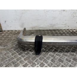 PARAURTI POSTERIORE ALFA ROMEO GIULIA NUOVA SUPER 1974 1977 ORIGINALE USATO ACCIAIO INOX ROSTRI EPOCA  A3015