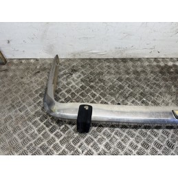 PARAURTI POSTERIORE ALFA ROMEO GIULIA NUOVA SUPER 1974 1977 ORIGINALE USATO ACCIAIO INOX ROSTRI EPOCA  A3015