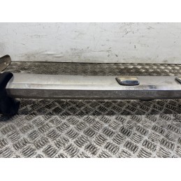 PARAURTI POSTERIORE ALFA ROMEO GIULIA NUOVA SUPER 1974 1977 ORIGINALE USATO ACCIAIO INOX ROSTRI EPOCA  A3015