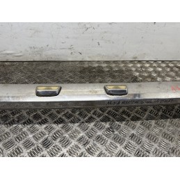PARAURTI POSTERIORE ALFA ROMEO GIULIA NUOVA SUPER 1974 1977 ORIGINALE USATO ACCIAIO INOX ROSTRI EPOCA  A3015