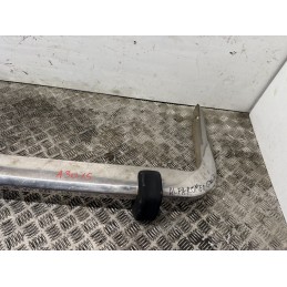 PARAURTI POSTERIORE ALFA ROMEO GIULIA NUOVA SUPER 1974 1977 ORIGINALE USATO ACCIAIO INOX ROSTRI EPOCA  A3015