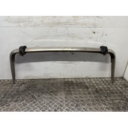 PARAURTI POSTERIORE ALFA ROMEO GIULIA NUOVA SUPER 1974 1977 ORIGINALE USATO ACCIAIO INOX ROSTRI EPOCA  A3015