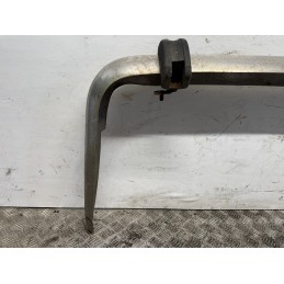 PARAURTI POSTERIORE ALFA ROMEO GIULIA NUOVA SUPER 1974 1977 ORIGINALE USATO ACCIAIO INOX ROSTRI EPOCA  A3015